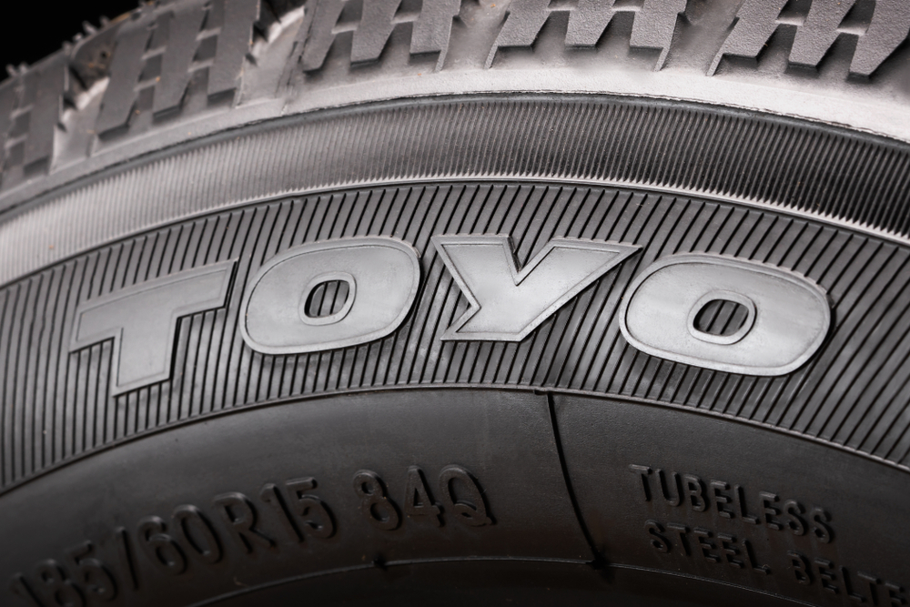 Toyo Tires boekt hogere operationele winst
