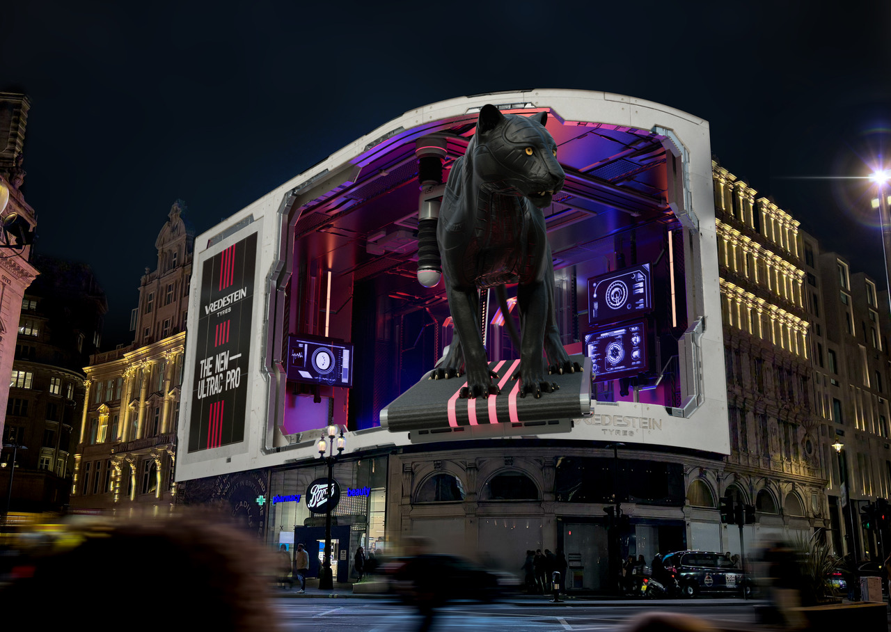 Apollo Tyres start Europese marketingcampagne op Piccadilly Circus